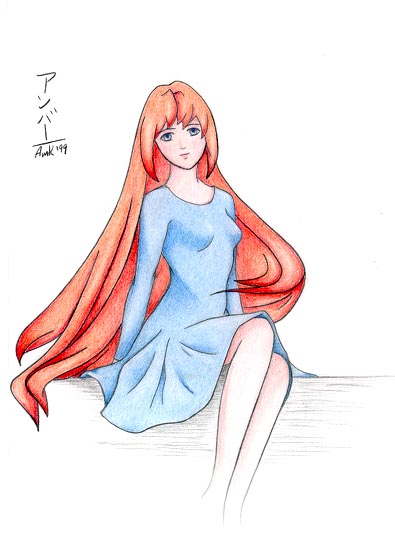 Elly in a nice dress.  ^_~