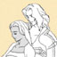 King Edbart IV and Shalimar - Sigurd's parents